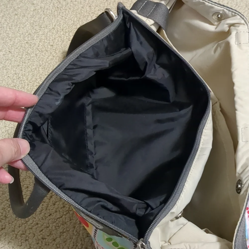 Worn Lesportsac diaper bag